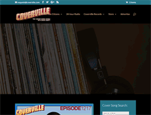 Tablet Screenshot of coverville.com